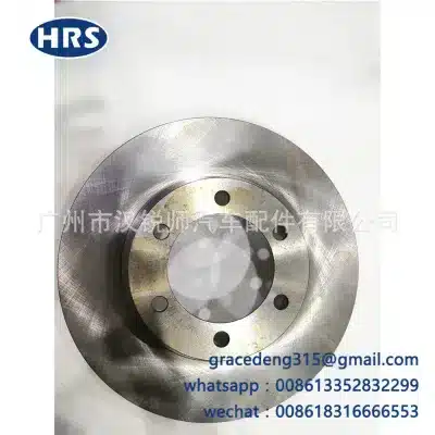 Front Brake Disc Rotor Pair for 2001-2009 Toyota Land Cruiser Prado 120, OE 43512-60151