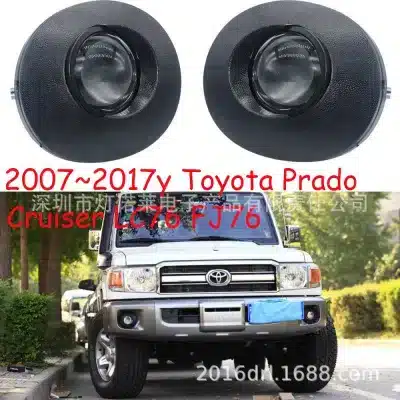 LED Fog Light Daytime Running Lamp White/Amber Dual Color for Toyota Land Cruiser LC76 LC70 Prado 2007-2017 LED Fog Light Daytime Running Lamp White/Amber Dual Color for Toyota Land Cruiser LC76 LC70 Prado 2007-2017