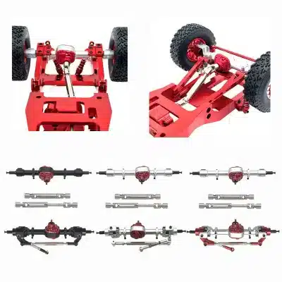 Metal Front and Rear Drive Shafts Upgrade Set for MN82 MN82T LC79 MN82S MN82PRO 1/12 RC Crawler Metal Front and Rear Drive Shafts Upgrade Set for MN82 MN82T LC79 MN82S MN82PRO 1/12 RC Crawler