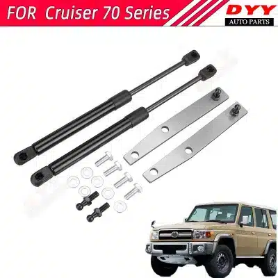 Front Hood Support Rod Gas Struts Stainless Steel for Toyota Land Cruiser 70 Series LC70 LC75 LC76 LC78 LC79 Front Hood Support Rod Gas Struts Stainless Steel for Toyota Land Cruiser 70 Series LC70 LC75 LC76 LC78 LC79