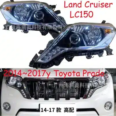 Right Side LED Headlight Assembly for Toyota Land Cruiser Prado LC150 2014-2017 High-Trim Replacement Right Side LED Headlight Assembly for Toyota Land Cruiser Prado LC150 2014-2017 High-Trim Replacement