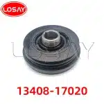 Engine Crankshaft Pulley 13408-17020 for Toyota Land Cruiser HZJ80 HZJ105 HDJ80 1HD Engine Harmonic Balancer
