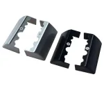 Roof Rack Rail Middle Cover Cap Replacement for 2008-2020 Toyota Land Cruiser LC200, Black Plastic