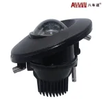 3.5 Inch LED Projector Fog Lights with Laser Dual Lens for Toyota Land Cruiser LC71 LC80 Fortuner, 35W 6000K Front Bumper Driving Lamps