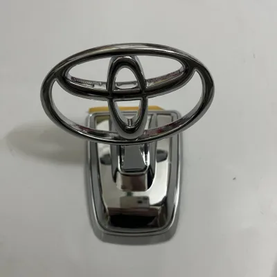 Gold Hood Ornament Stand-Up Emblem with Adhesive Base for Toyota Land Cruiser LC80 LC100 4500 4700 Gold Hood Ornament Stand-Up Emblem with Adhesive Base for Toyota Land Cruiser LC80 LC100 4500 4700