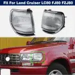 Front Passenger Side Corner Light Turn Signal Lamp for Toyota Land Cruiser LC80 FZJ80 1990-1997, 81610-60100