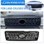 Front Hood Grille Insert Replacement for 1998-2007 Toyota Land Cruiser LC100 FJ100, ABS Plastic