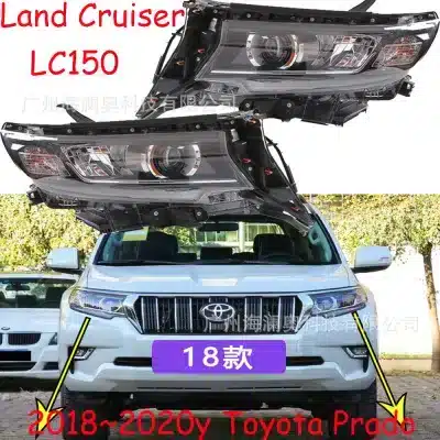 LED Headlight Assembly for 2018-2020 Toyota Land Cruiser Prado LC150, Passenger Right Side High-Trim Version LED Headlight Assembly for 2018-2020 Toyota Land Cruiser Prado LC150, Passenger Right Side High-Trim Version