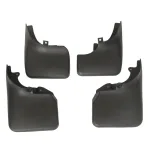 4Pcs Front & Rear Mudguards for 1990-1997 Toyota Land Cruiser LC80 FJ80, Black Splash Guards without Fender Flares