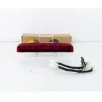 LED High Mount Third Brake Light for 2024 Toyota Prado LC250, 3-Function DRL Scanning Turn Signal, Grid Style Red Lens