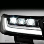 LED Headlight Assembly with High Beam Replacement for Toyota Land Cruiser LC300 2022-2023, IP68 Waterproof