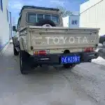 Heavy-Duty Metal Rear Bumper Guard for Toyota Land Cruiser LC79 Pickup 2010-Present, MT Model Compatible