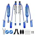Full Set Front & Rear Adjustable Shock Absorbers for Toyota FJ Cruiser, 2-Inch Lift Off-Road Suspension Kit