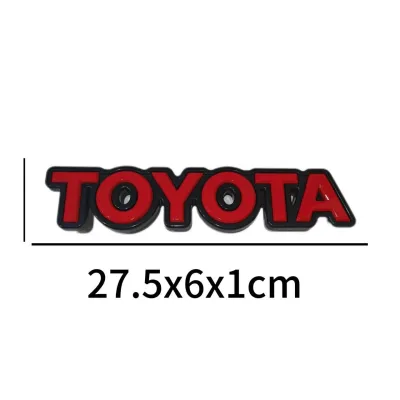 Front Grille Emblem Personalized Commemorative Logo Badge for Toyota FJ Cruiser, Chrome & Black ABS Front Grille Emblem Personalized Commemorative Logo Badge for Toyota FJ Cruiser, Chrome & Black ABS