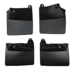 Front & Rear Mud Guard Flaps Set for Toyota Land Cruiser Prado FJ90 LC90 1996-2007, Black PP+TPR