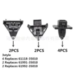 Front Fender Guard & Grille Fixing Buckle Clips for 2007-2014 Toyota FJ Cruiser & Land Cruiser, Replaces 61991-35010 61992-35010