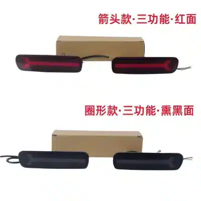 Rear Bumper LED Fog Light Assembly Smoked Lens for 1998-2007 Toyota Land Cruiser LC100 Lexus LX470 Rear Bumper LED Fog Light Assembly Smoked Lens for 1998-2007 Toyota Land Cruiser LC100 Lexus LX470