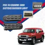 LED Daytime Running Lights with Turn Signal Lamps for 2007-2021 Toyota FJ Cruiser, 12V Front Bumper Fog Light Replacement