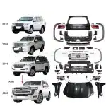 LC300 Style Conversion Body Kit Front Grille Bumper for Toyota Land Cruiser LC200 2008-2015 2016-2021