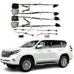 2-Door Smart Electric Suction Door Kit for 2024+ Toyota Prado LC150, Soft Close Automatic Door Latches