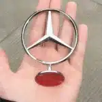 Eagle Style Hood Ornament Emblem Gold Chrome Front Hood Logo for Mercedes-Benz E300L C180L C200L C260L