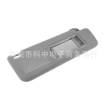 Interior Sun Visor Pair Left Driver and Right Passenger Gray for 2002-2009 Toyota Prado 120 74320-60850-B1 74310-6A010-B1