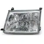 Left Driver Side Replacement Headlight Glass Lens for Toyota Land Cruiser 100 1998-2004 FJ100
