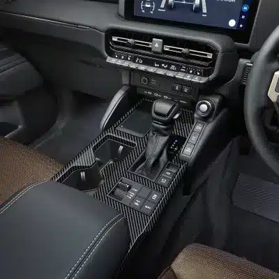 Matte Wood Grain Gear Shift Panel Trim for 2024 Toyota Prado LC250, RHD Interior Decoration Cover, ABS Material Matte Wood Grain Gear Shift Panel Trim for 2024 Toyota Prado LC250, RHD Interior Decoration Cover, ABS Material