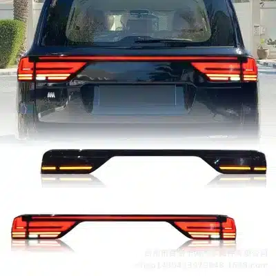 DK MOTION Smoked LED Rear Trunk Center Through Taillight for 2022-2023 Toyota Land Cruiser LC300 DK MOTION Smoked LED Rear Trunk Center Through Taillight for 2022-2023 Toyota Land Cruiser LC300