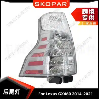 Rear Tail Light Assembly for 2014-2021 Lexus GX460 (Passenger Right Side), LED Brake Signal Lamp 81551-60B31 Rear Tail Light Assembly for 2014-2021 Lexus GX460 (Passenger Right Side), LED Brake Signal Lamp 81551-60B31