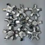 4PCS Wheel Center Hub Caps Compatible with Lexus LX570 LX470 GX460, Gunmetal Gray Wheel Center Covers