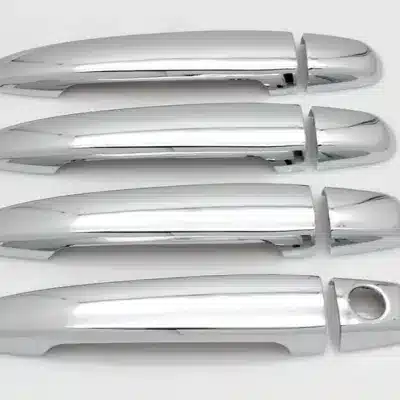 Chrome Door Handle Cover and Bowl Insert Set for Toyota Land Cruiser Prado FJ150 2010-Present, ABS Chrome Trim Accessories Chrome Door Handle Cover and Bowl Insert Set for Toyota Land Cruiser Prado FJ150 2010-Present, ABS Chrome Trim Accessories
