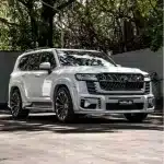Wide Body Kit with Wheel Arches and Front Grille for 2022-2024 Toyota Land Cruiser LC300, Premium PU Material