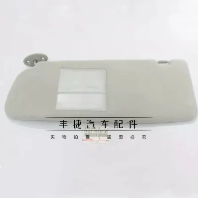 Right Passenger Side Sun Visor Suede Gray Replacement for Toyota Land Cruiser 4500 LC80 with Altitude Meter Cutout Right Passenger Side Sun Visor Suede Gray Replacement for Toyota Land Cruiser 4500 LC80 with Altitude Meter Cutout