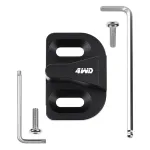 Rear Tailgate Door Stopper Limit Block for Toyota Prado FJ Cruiser RAV4 Haval H9, Aluminum Alloy Anti-Rattle Protector