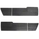 Body Side Molding Door Edge Guard Trim Anti-Scratch Strips for 2007-2022 Toyota FJ Cruiser, ABS 4PCS Set