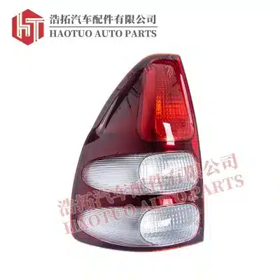 Rear Tail Light Assembly for Toyota Land Cruiser Prado FJ120 2003-2004, OE Replacement 81551-60700 81561-60620 Rear Tail Light Assembly for Toyota Land Cruiser Prado FJ120 2003-2004, OE Replacement 81551-60700 81561-60620