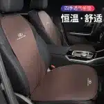 7-Piece Full Set Leather Car Seat Cushions for Lexus ES250 ES350 RX350 NX350h LX570, All-Season Synthetic Fiber Padded Protector