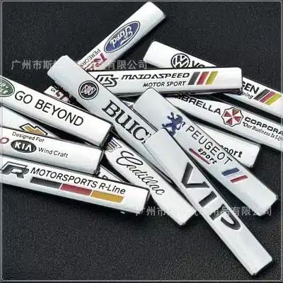 3D Metal Zinc Alloy Universal Car Body Fender Emblem Protective Shield Style Sticker for Toyota Nissan BMW Mercedes 3D Metal Zinc Alloy Universal Car Body Fender Emblem Protective Shield Style Sticker for Toyota Nissan BMW Mercedes