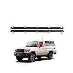Front Door Window Weatherstrip Seal Outer Belt Set for Toyota Land Cruiser LC70 LC75 LC79 68160-90K01 68170-90K01