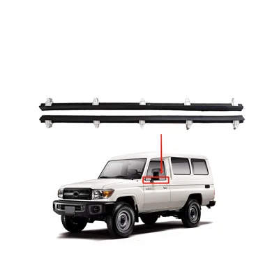 Front Door Window Weatherstrip Seal Outer Belt Set for Toyota Land Cruiser LC70 LC75 LC79 68160-90K01 68170-90K01 Front Door Window Weatherstrip Seal Outer Belt Set for Toyota Land Cruiser LC70 LC75 LC79 68160-90K01 68170-90K01