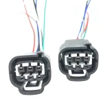 6-Pin Automotive Headlight Fog Light Connector Plug for Toyota Prado Rav4 and Lexus, 1395-6P Series