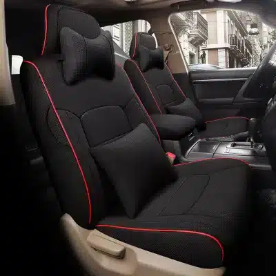 Full Set Custom Fit Linen Car Seat Covers for Toyota Land Cruiser LC100 LC200 Lexus LX470, 7-Seater All-Inclusive Cushion Full Set Custom Fit Linen Car Seat Covers for Toyota Land Cruiser LC100 LC200 Lexus LX470, 7-Seater All-Inclusive Cushion