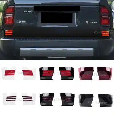 Rear Bumper LED Fog Lights for 2024-2025 Toyota Prado LC250, Sequential Turn Signal & Brake Driving Lamps