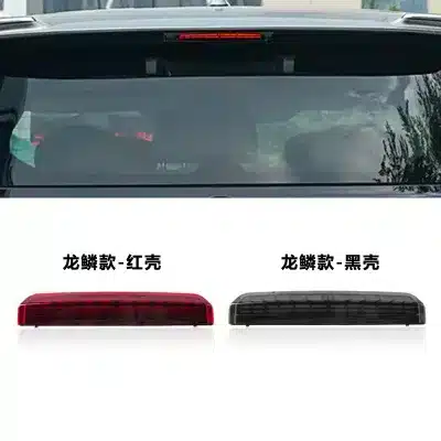 LED Rear High Mount Third Brake Light with Sequential Turn Signal for 2024 Toyota Land Cruiser LC250 Prado, Alphard Vellfire 40 Series, Dragon Scale Smoked Lens LED Rear High Mount Third Brake Light with Sequential Turn Signal for 2024 Toyota Land Cruiser LC250 Prado, Alphard Vellfire 40 Series, Dragon Scale Smoked Lens