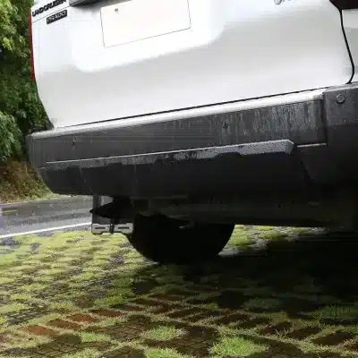 Matte Black Rear Lower Bumper Guard Trim for 2024 Toyota Prado LC250, ABS Protective Body Kit Accessories Matte Black Rear Lower Bumper Guard Trim for 2024 Toyota Prado LC250, ABS Protective Body Kit Accessories