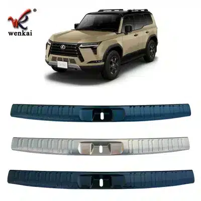 Inner Rear Trunk Tailgate Sill Guard Protector for 2024 Lexus GX550, 304 Stainless Steel Carbon Fiber Texture Plate Inner Rear Trunk Tailgate Sill Guard Protector for 2024 Lexus GX550, 304 Stainless Steel Carbon Fiber Texture Plate