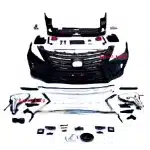Full TRD Style Body Kit Front and Rear Bumper Fascia for Lexus LX570, Primed PP Material