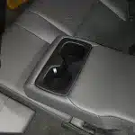 Silicone Rear Cup Holder Insert for 2024 Toyota Prado LC250, Gear Console Water Bottle Frame Cover, LHD & RHD Universal
