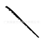 Front Windshield Side Pillar Trim Molding Set for Lexus GX460, Left & Right Outer Glass Seal Garnish, Replaces OE 75535-60020 75536-60020